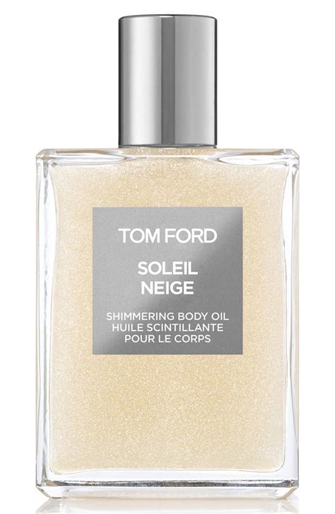 tom ford shimmering body oil review|soleil neige shimmering body oil.